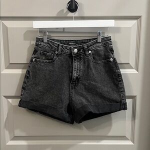 Wild Fable High Waisted Black Jean Shorts